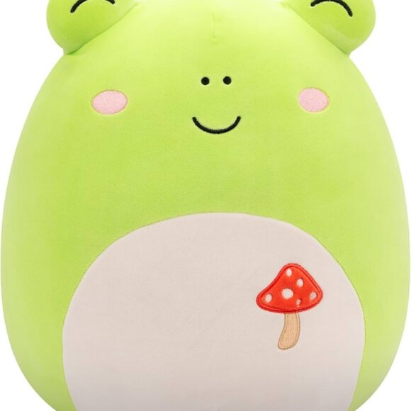 Squishmallows Wendy the Frog with Mushroom 8" - Picture 1 of 5